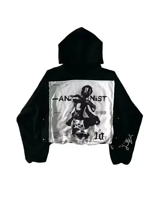 Oversized Y2K Hip Hop Streetwear Hoodie