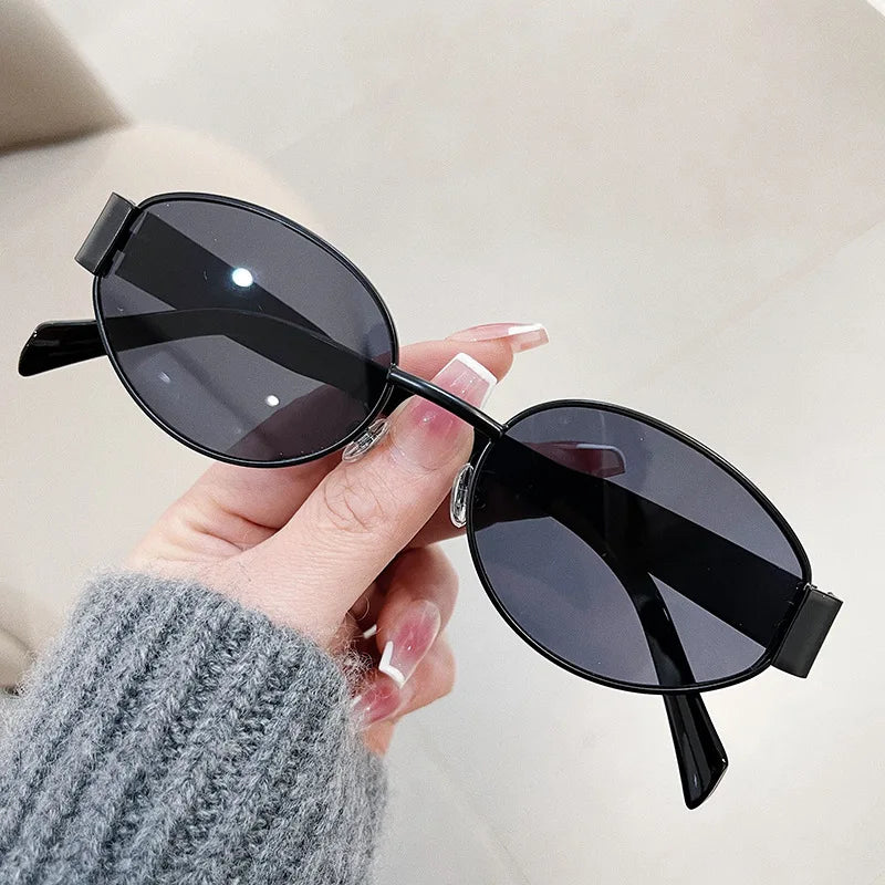 Fashion Oval Sunglasses for Women & Men.