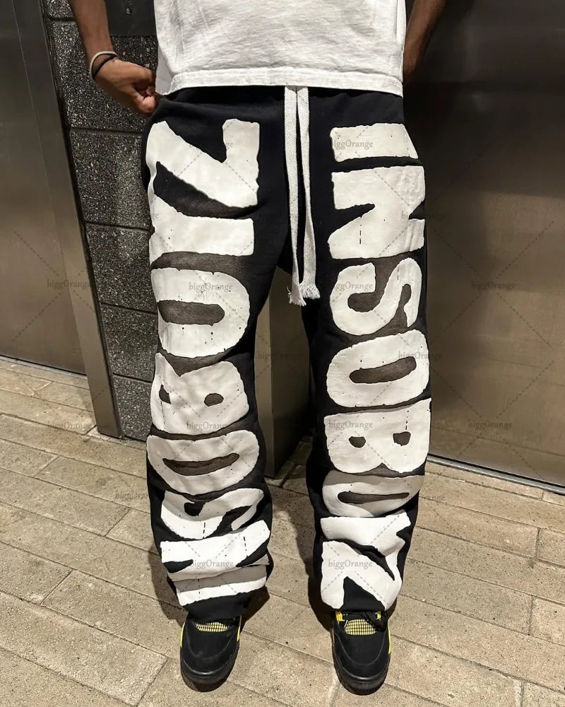 2025 Trendy Hip-Hop Streetwear Trousers.