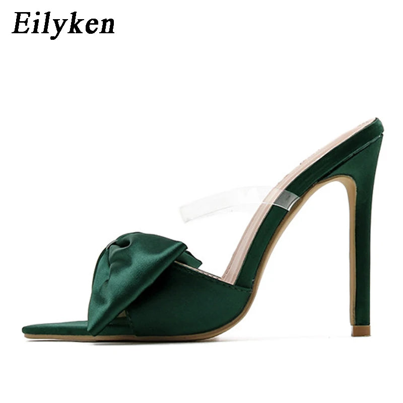 Elegant Butterfly-Knot Heels for Women.